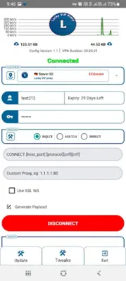 Lucky VIP Proxy android App screenshot 3