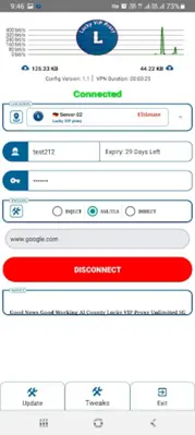 Lucky VIP Proxy android App screenshot 4